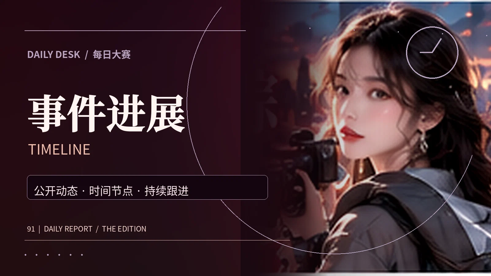 事件进展方法专题